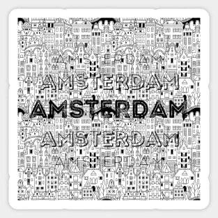 AMSTERDAM Sticker